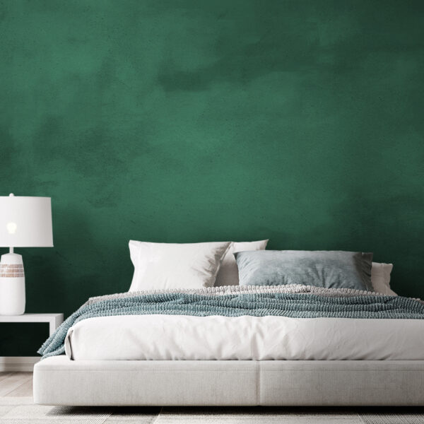 Mur vert avec taches noires Papier peint Mur vert avec taches noires