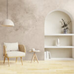 Papier peint Marbre blanc et marron