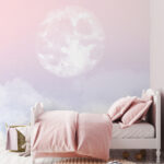 Papier peint La lune dans le ciel