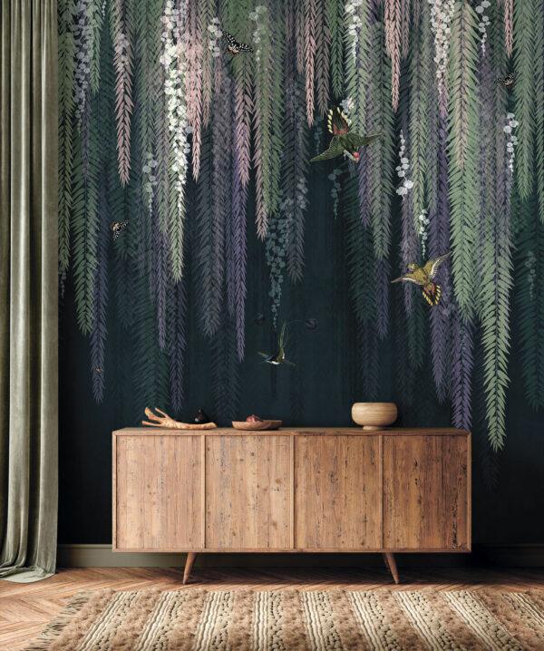 Papier peint Oiseau volant dans les airs