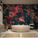 Papier peint Des fleurs d'automne vibrantes en pleine exposition