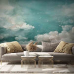Papier peint Nuages dans le ciel