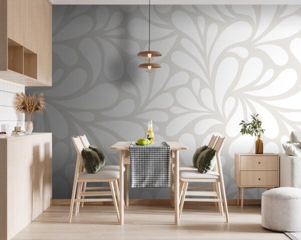 Fond blanc et gris Papier peint Fond blanc et gris