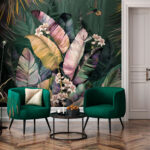 Papier peint Colibri volant dans les airs