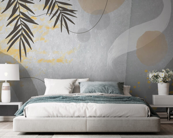 Motifs abstraits avec des éléments naturels Papier peint Motifs abstraits avec des éléments naturels