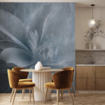 Papier peint Pétales délicats dans des tons doux