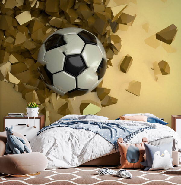 Ballon de football noir et blanc Papier peint Ballon de football noir et blanc