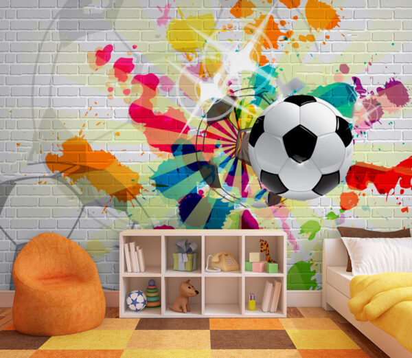 Ballon de football noir et blanc Papier peint Ballon de football noir et blanc