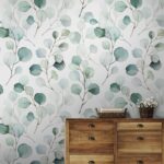 Papier peint Fleur blanche sur une branche