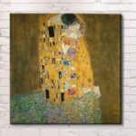 Papier peint Peinture d'une femme et d'un homme