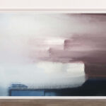 Papier peint Peinture d'un paysage