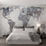 Papier peint Carte du monde