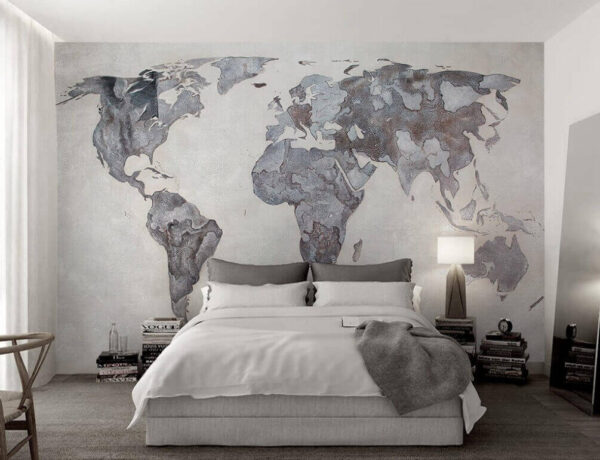 Papier peint Carte du monde