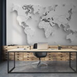 Papier peint Carte du monde