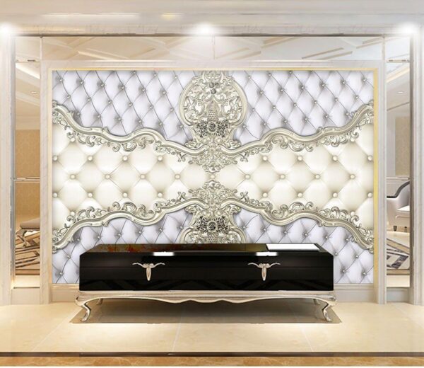 Papier peint Design orné avec des textures élégantes