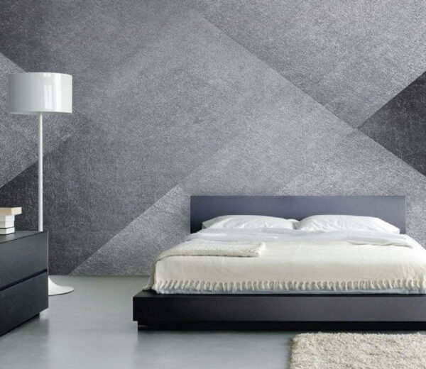 Fond gris et blanc avec un motif Papier peint Fond gris et blanc avec un motif