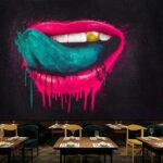 Papier peint Couleurs audacieuses et attitude ludique