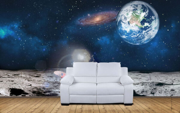 Galaxie dans l'espace avec des étoiles Papier peint Galaxie dans l'espace avec des étoiles