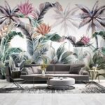 Papier peint Paradis tropical au feuillage luxuriant