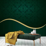 Papier peint Design élégant avec de riches motifs