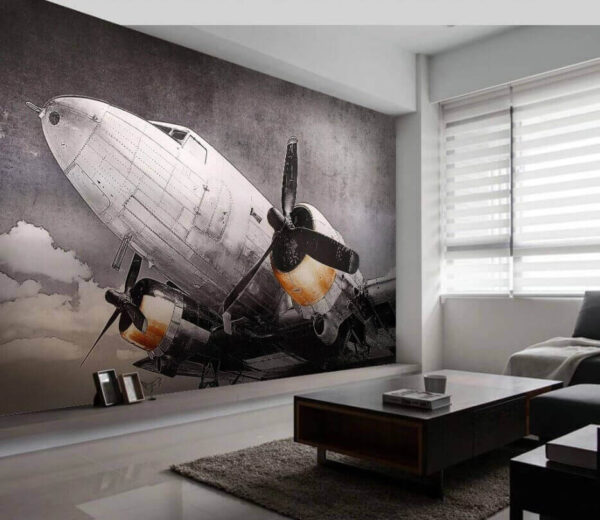 Avion à hélices Papier peint Avion à hélices