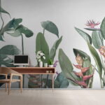 Papier peint Un feuillage luxuriant pour les amoureux de la nature