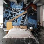 Papier peint Des rêves de rock and roll qui se libèrent