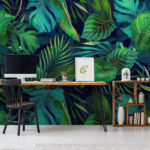 Papier peint Un feuillage de jungle vibrant d'harmonie