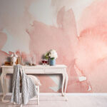 Papier peint Texture abstraite d'aquarelle douce et pastel.