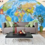 Papier peint Carte du monde