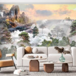 Papier peint Nuages dans le ciel