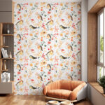 Papier peint Oiseau sur une branche