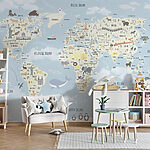 Papier peint Carte du monde