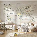 Papier peint Carte du monde