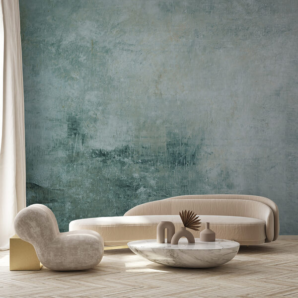 Papier peint Papier peint Motif de fond abstrait bleu-gris texturé (UGS : u47663v2)