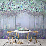 Papier peint Peinture d'un cerf