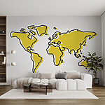 Papier peint Carte du monde