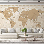 Papier peint Carte du monde