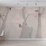 Papier peint Oiseau volant dans les airs