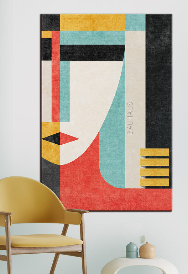 Affiche géométrique abstraite du Bauhaus Tableaux Affiche géométrique abstraite du Bauhaus