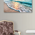 Tableaux Vagues sur une plage
