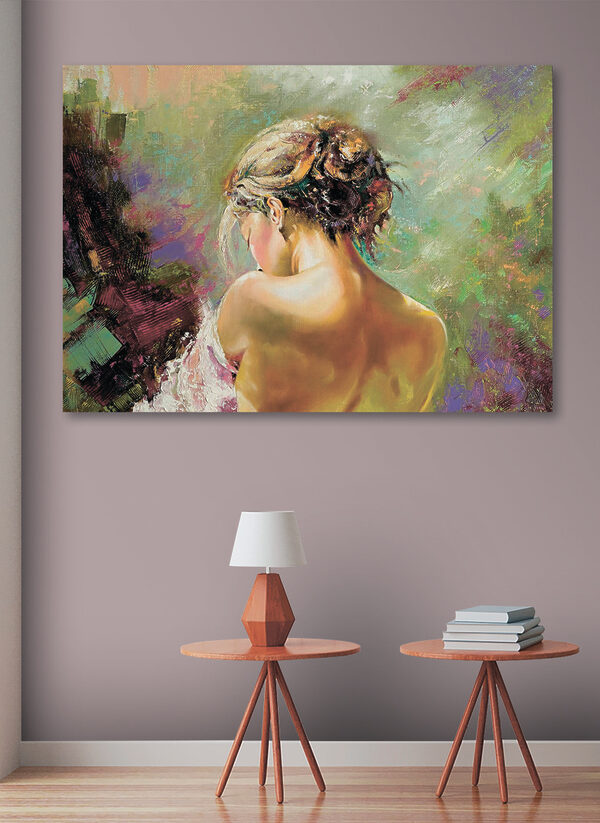 Peinture d'une tête de femme Tableaux Peinture d'une tête de femme