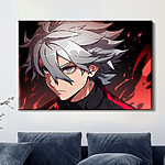 Tableaux Caricature d'un homme aux cheveux blancs