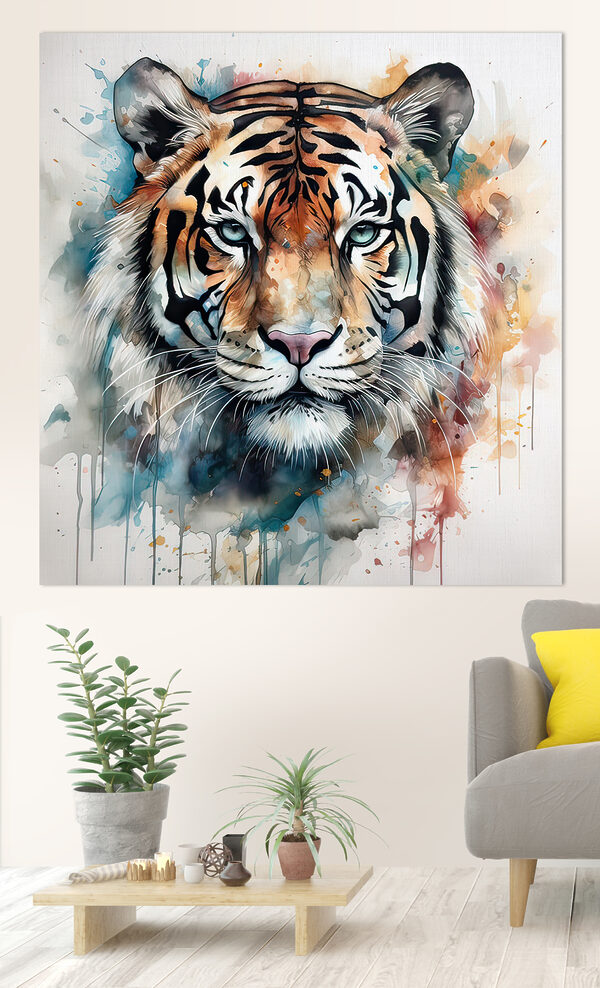 Peinture d'un tigre Tableaux Peinture d'un tigre