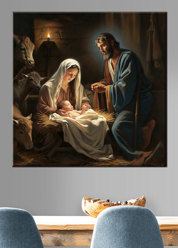 Femme tenant un bébé Tableaux Femme tenant un bébé