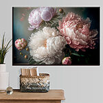 Tableaux Élégantes pivoines en douce floraison.