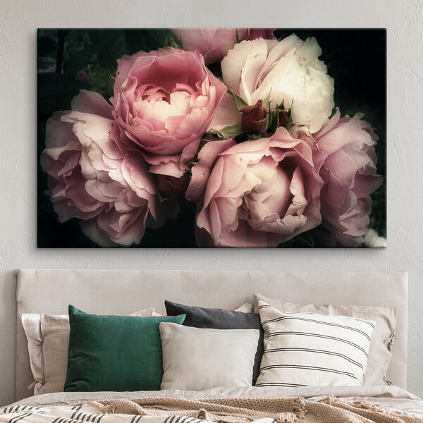 Une beauté florissante dans des teintes roses douces Tableaux Une beauté florissante dans des teintes roses douces