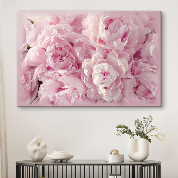 Groupe de fleurs roses Tableaux Groupe de fleurs roses
