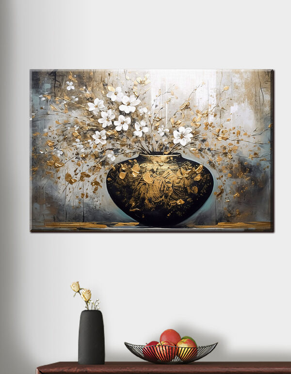Peinture de fleurs dans un vase Tableaux Peinture de fleurs dans un vase