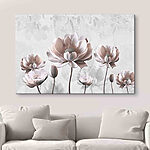 Tableaux Des fleurs élégamment travaillées en pleine floraison.